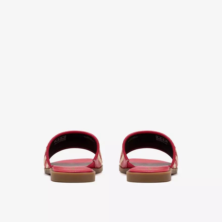 Sandales plates à bride Erisia 2 roses pour femme Sandales plates à bride Erisia 2 roses pour femme