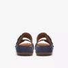 Sandales plates Cecily Step en nubuck bleu marine pour femme Sandales plates Cecily Step en nubuck bleu marine pour femme
