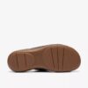 Sandales plates Cecily Step en nubuck noir pour femme Sandales plates Cecily Step en nubuck noir pour femme