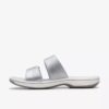 Sandales plates Cloudsteppers™ Breeze Maye Silver pour femme Sandales plates Cloudsteppers™ Breeze Maye Silver pour femme
