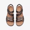 Sandales plates en cuir « Kitly Ave » couleur bronze pour femme Sandales plates en cuir « Kitly Ave » couleur bronze pour femme
