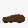 Sandales plates en cuir « Kitly Pearl » champagne pour femme Sandales plates en cuir « Kitly Pearl » champagne pour femme