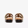 Sandales plates en cuir « Kitly Pearl » champagne pour femme Sandales plates en cuir « Kitly Pearl » champagne pour femme