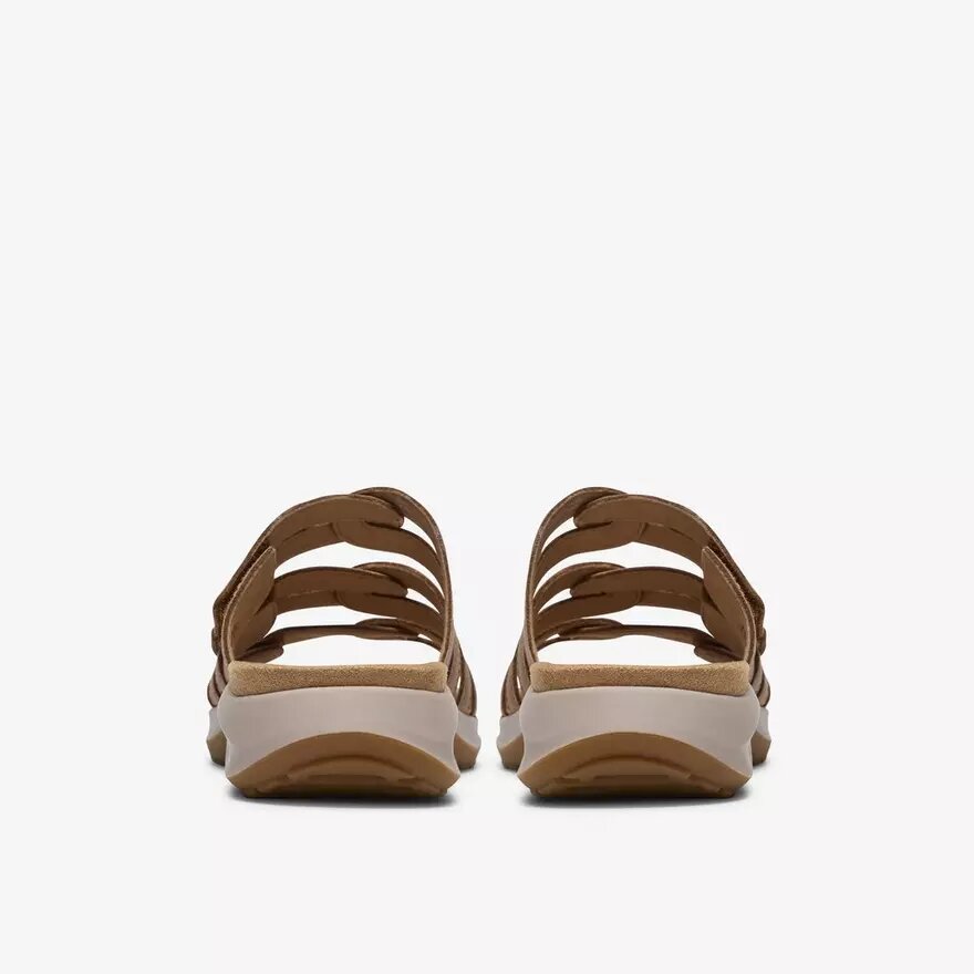 Sandales plates Maelynn Abby en cuir beige pour femme Sandales plates Maelynn Abby en cuir beige pour femme