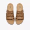 Sandales plates Maelynn Abby en cuir beige pour femme Sandales plates Maelynn Abby en cuir beige pour femme