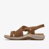 Sandales plates Maelynn Gem en nubuck beige pour femme Sandales plates Maelynn Gem en nubuck beige pour femme