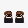 Sandales plates pour femme Orinoco3 Strap en cuir beige Sandales plates pour femme Orinoco3 Strap en cuir beige