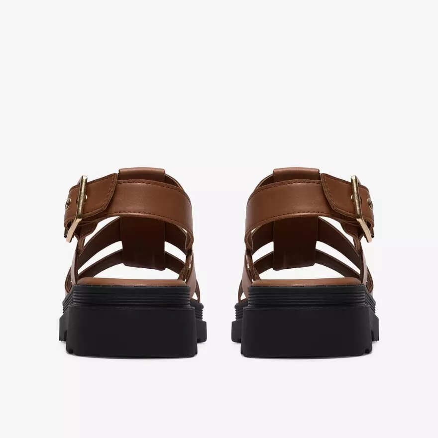 Sandales plates pour femme Orinoco3 Strap en cuir beige Sandales plates pour femme Orinoco3 Strap en cuir beige