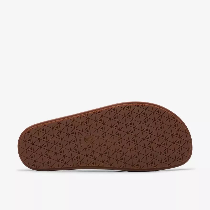 Sandales plates pour homme Torford Cross en cuir marron Sandales plates pour homme Torford Cross en cuir marron