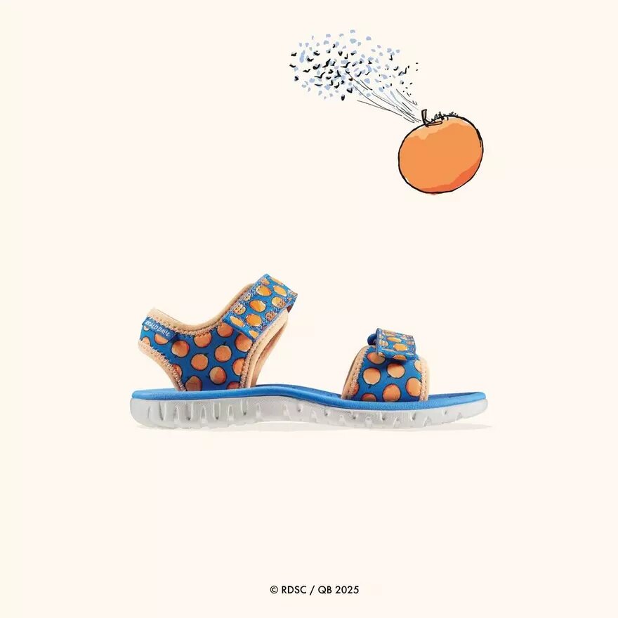 Sandales plates Surfing Air bleues pour enfants, taille US Sandales plates Surfing Air bleues pour enfants, taille US