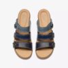 Sandales à talons Emily 2 Adella bleu marine multicolores pour femme