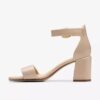 Sandales à talons Ezoria Mae Sand en cuir verni pour femme