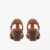Sandales à talons Kymber Glow en cuir beige pour femme Sandales à talons Kymber Glow en cuir beige pour femme