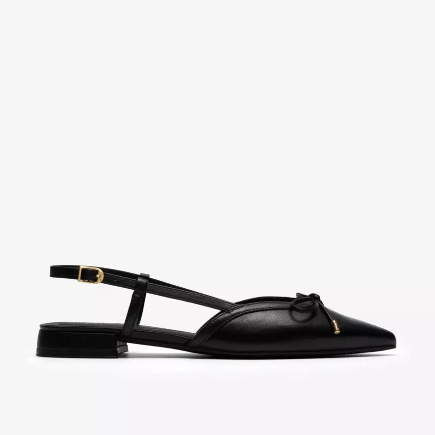Sensa15 Bow pour femme, cuir noir, sans, US Sensa15 Bow pour femme, cuir noir, sans, US