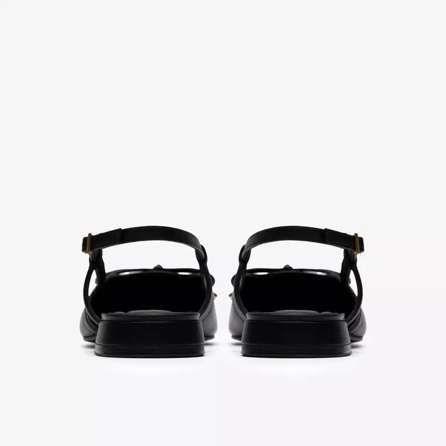 Sensa15 Bow pour femme, cuir noir, sans, US Sensa15 Bow pour femme, cuir noir, sans, US