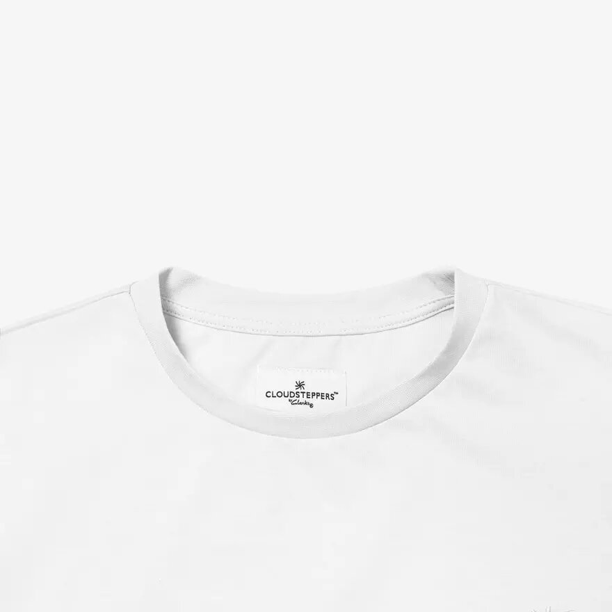 T-shirt Cloudsteppers Core blanc T-shirt Cloudsteppers Core blanc