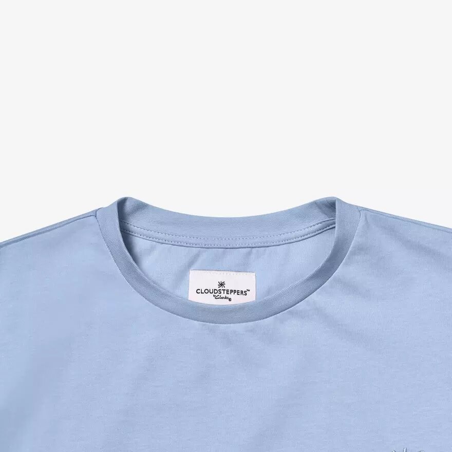 T-shirt Cloudsteppers Core bleu clair T-shirt Cloudsteppers Core bleu clair