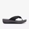 Tongs Arla Glison pour femme, en tissu noir Cloudsteppers™ Tongs Arla Glison pour femme, en tissu noir Cloudsteppers™