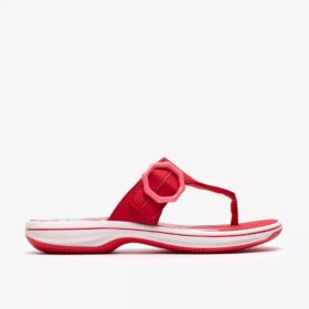 Tongs Breeze Cove pour femme, rouge coquelicot