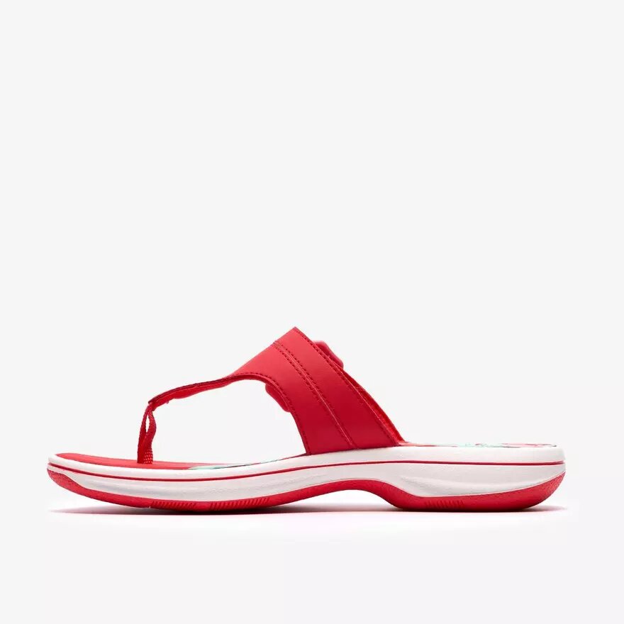 Tongs Breeze Cove pour femme, rouge coquelicot Tongs Breeze Cove pour femme, rouge coquelicot