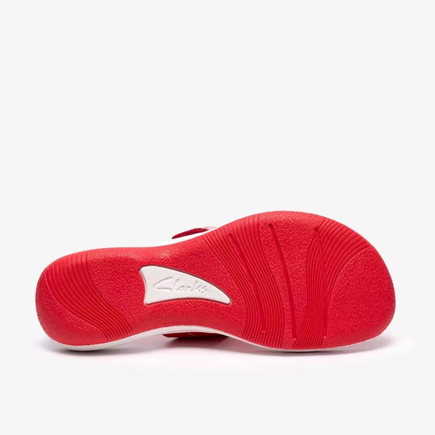 Tongs Breeze Cove pour femme, rouge coquelicot Tongs Breeze Cove pour femme, rouge coquelicot
