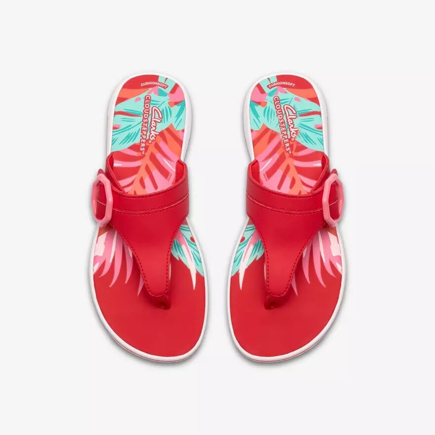 Tongs Breeze Cove pour femme, rouge coquelicot Tongs Breeze Cove pour femme, rouge coquelicot