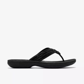 Tongs Breeze Gem noires pour femme