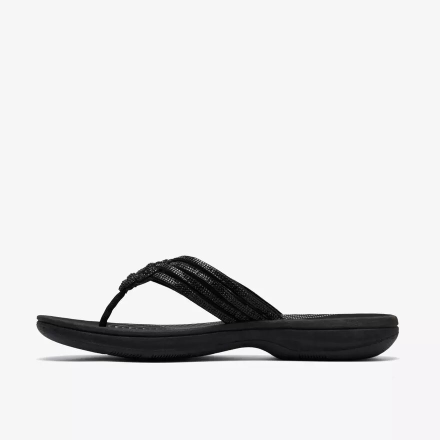 Tongs Breeze Gem noires pour femme Tongs Breeze Gem noires pour femme