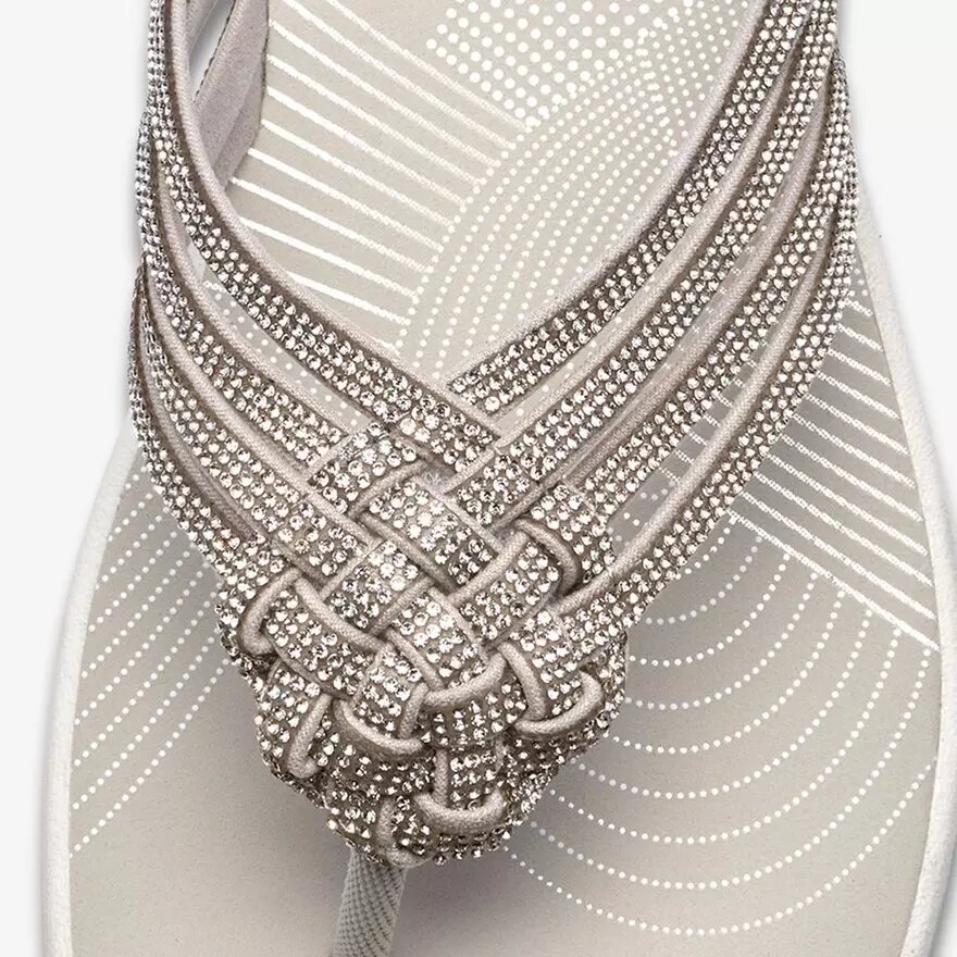 Tongs Breeze Gem Silver pour femme Tongs Breeze Gem Silver pour femme
