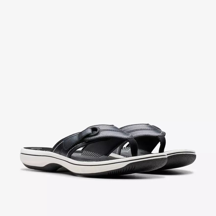 Tongs Breeze Reyna Black Cloudsteppers™ pour femme Tongs Breeze Reyna Black Cloudsteppers™ pour femme