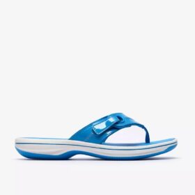 Tongs Breeze Reyna bleu vif pour femme