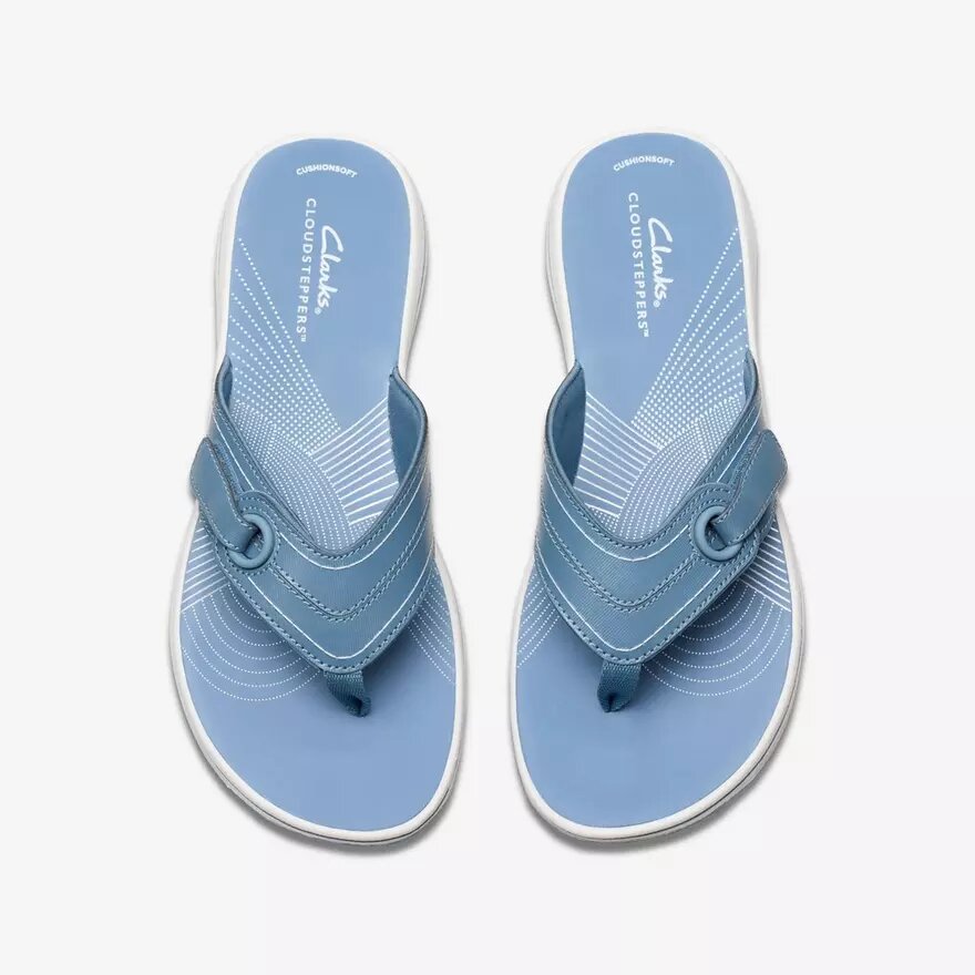 Tongs Breeze Reyna Denim Cloudsteppers™ pour femme Tongs Breeze Reyna Denim Cloudsteppers™ pour femme