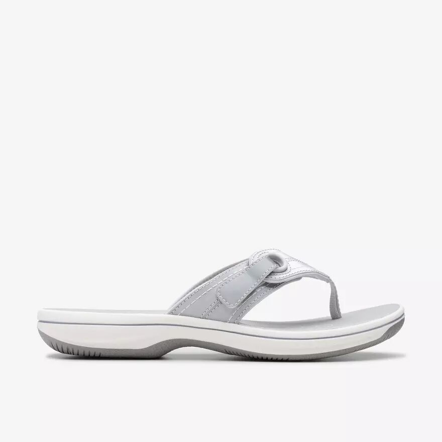 Tongs Breeze Reyna Silver Cloudsteppers™ pour femme Tongs Breeze Reyna Silver Cloudsteppers™ pour femme