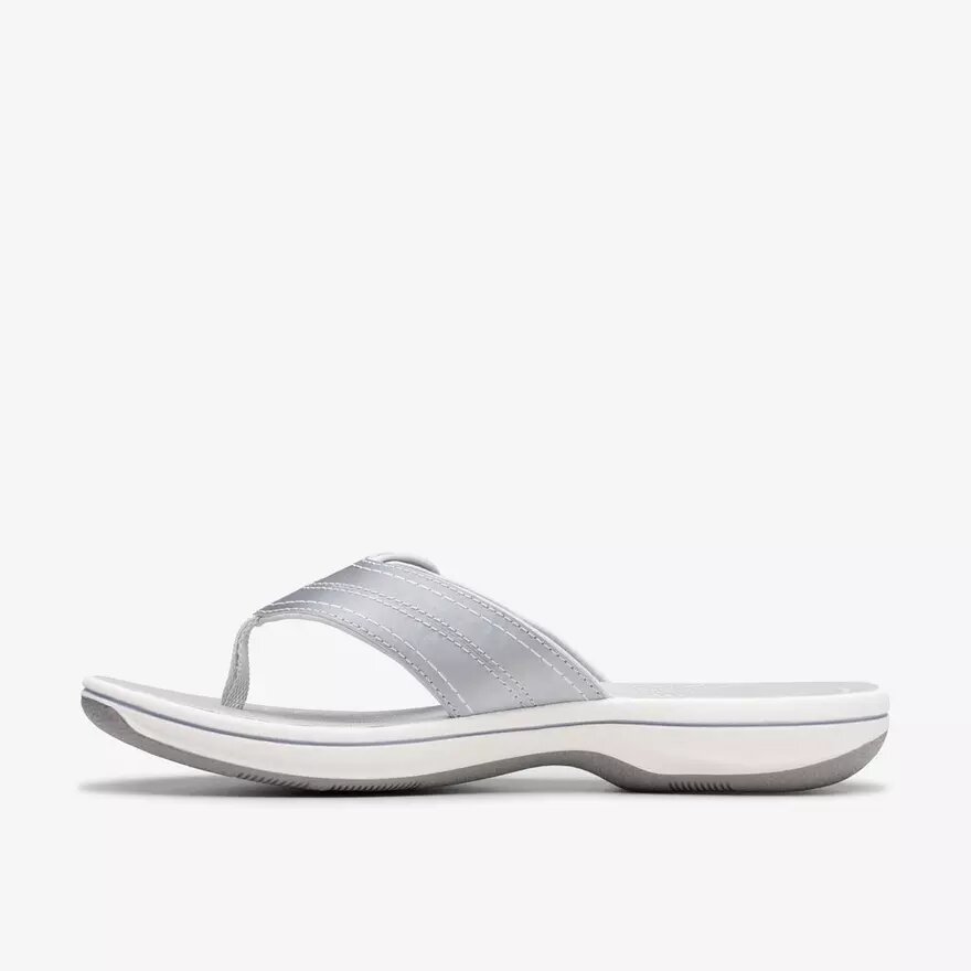 Tongs Breeze Reyna Silver Cloudsteppers™ pour femme Tongs Breeze Reyna Silver Cloudsteppers™ pour femme