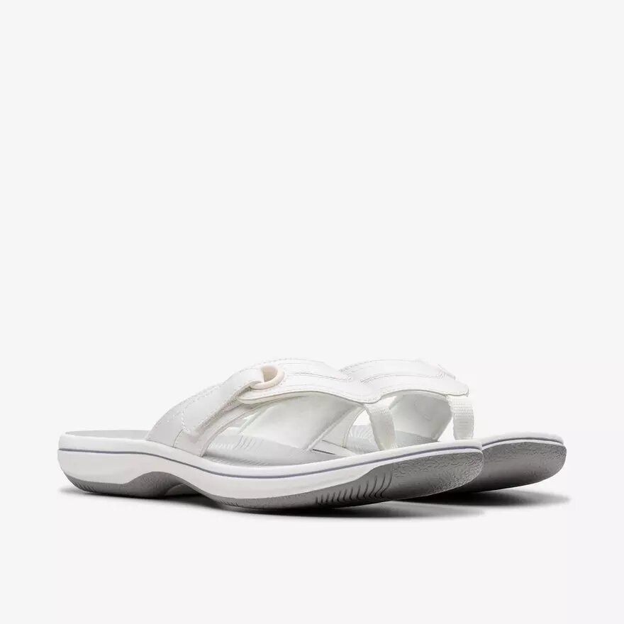 Tongs Breeze Reyna White Cloudsteppers™ pour femme Tongs Breeze Reyna White Cloudsteppers™ pour femme