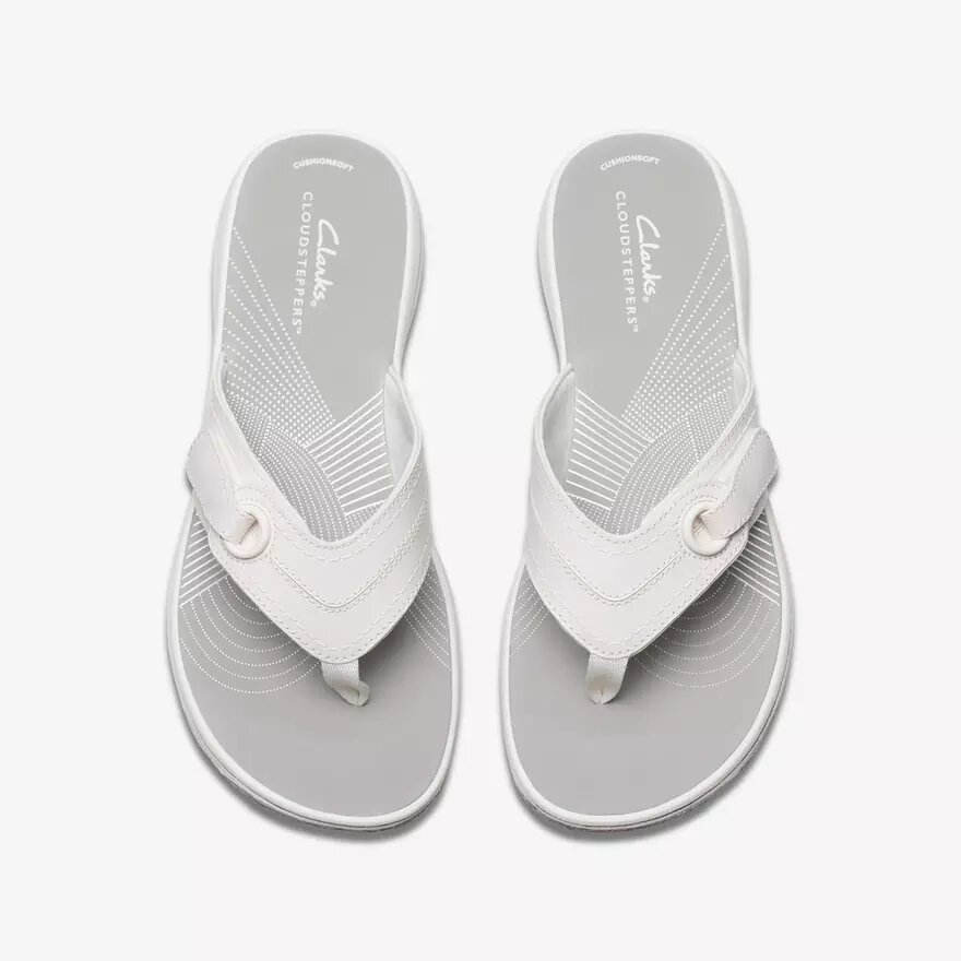 Tongs Breeze Reyna White Cloudsteppers™ pour femme Tongs Breeze Reyna White Cloudsteppers™ pour femme