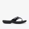 Tongs Cloudsteppers™ Breeze Reyna noires vernies pour femme Tongs Cloudsteppers™ Breeze Reyna noires vernies pour femme