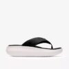 Tongs Solevana Post noires pour femme Tongs Solevana Post noires pour femme