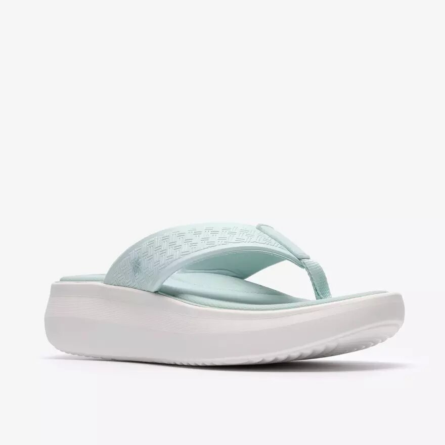 Tongs Solevana Post pour femme, vert écume de mer Tongs Solevana Post pour femme, vert écume de mer