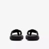 Tongs Wesley Surf en cuir noir pour homme Tongs Wesley Surf en cuir noir pour homme