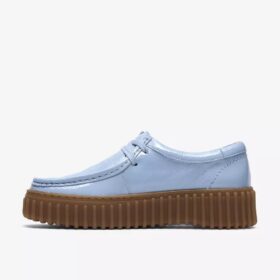 Torhill Bee pour femme en cuir verni bleu clair Torhill