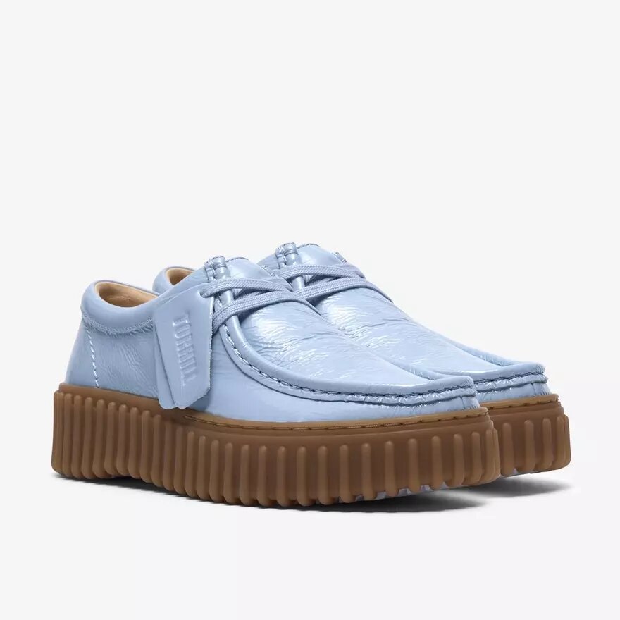 Torhill Bee pour femme en cuir verni bleu clair Torhill Torhill Bee pour femme en cuir verni bleu clair Torhill