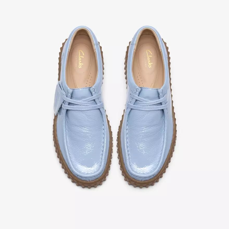 Torhill Bee pour femme en cuir verni bleu clair Torhill Torhill Bee pour femme en cuir verni bleu clair Torhill
