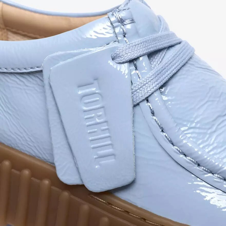 Torhill Bee pour femme en cuir verni bleu clair Torhill Torhill Bee pour femme en cuir verni bleu clair Torhill