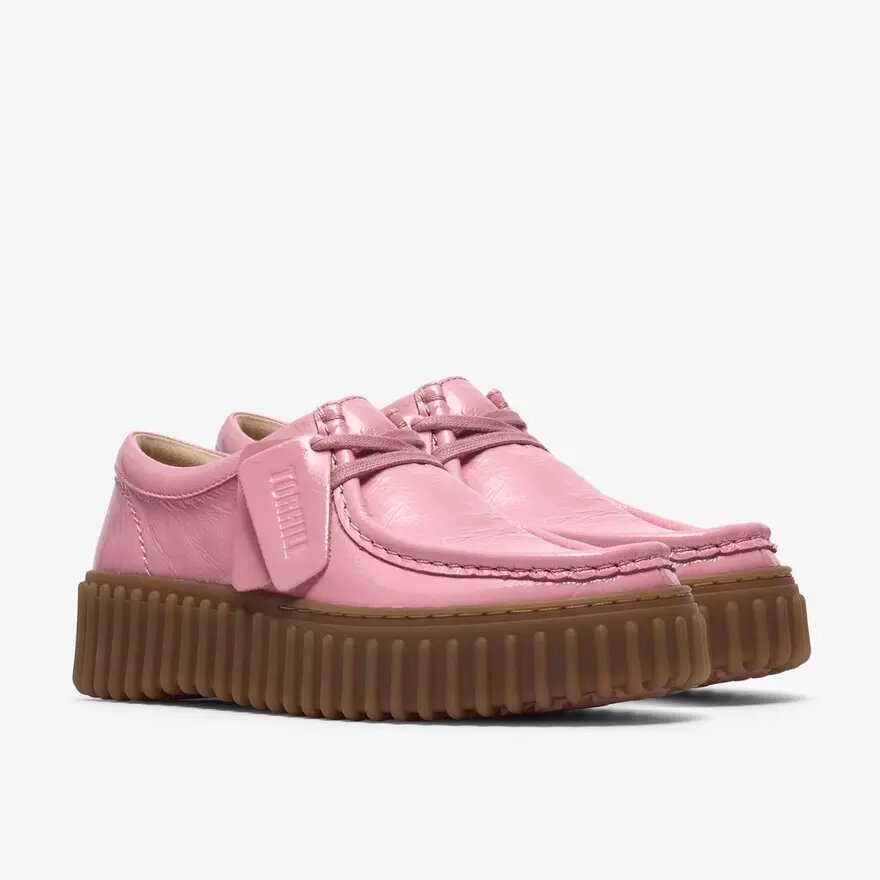Torhill Bee pour femme en cuir verni rose Torhill Torhill Bee pour femme en cuir verni rose Torhill