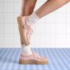 Torhill Bee pour femme en textile rose pâle