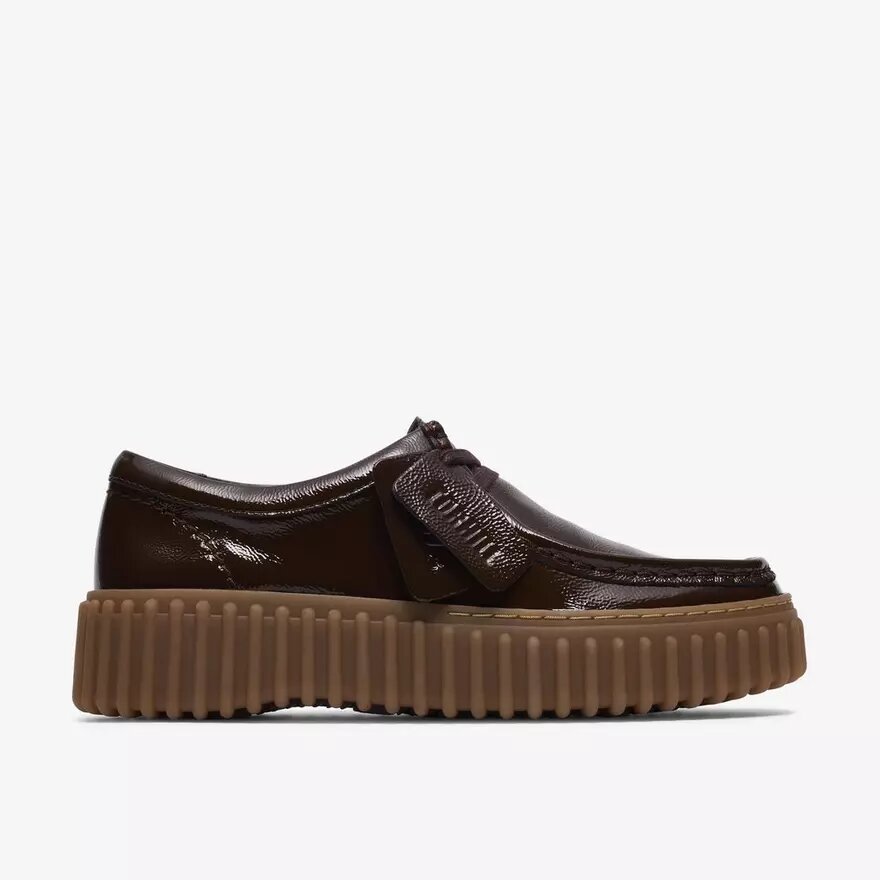 Torhill Bee pour femme, marron foncé verni Torhill Torhill Bee pour femme, marron foncé verni Torhill