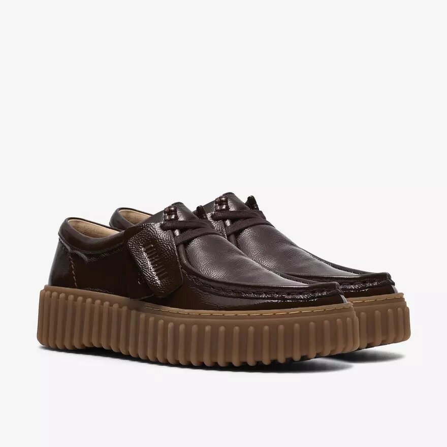 Torhill Bee pour femme, marron foncé verni Torhill Torhill Bee pour femme, marron foncé verni Torhill
