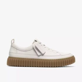 Torhill Lace pour homme en cuir blanc