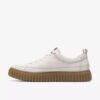 Torhill Lace pour homme en cuir blanc